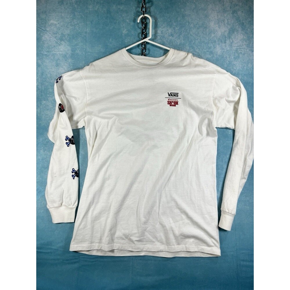 Y2K VTG vans long sleeve t shirt mens large